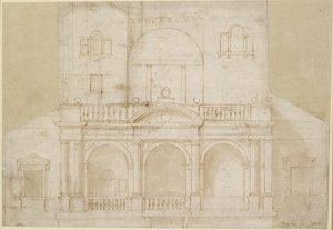 Diseño arquitectónico de Raffaello Sanzio Raphael